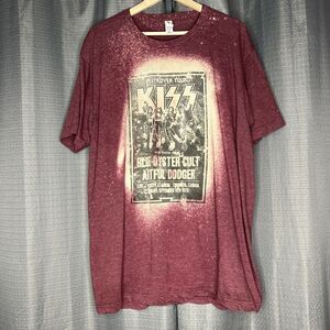 KISS Destroyer Tour Purple Men’s XL TSHIRT